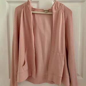 J. Jill Pink Hooded Jacket